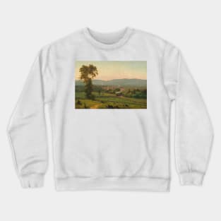 The Lackawanna Valley by George Inness Crewneck Sweatshirt